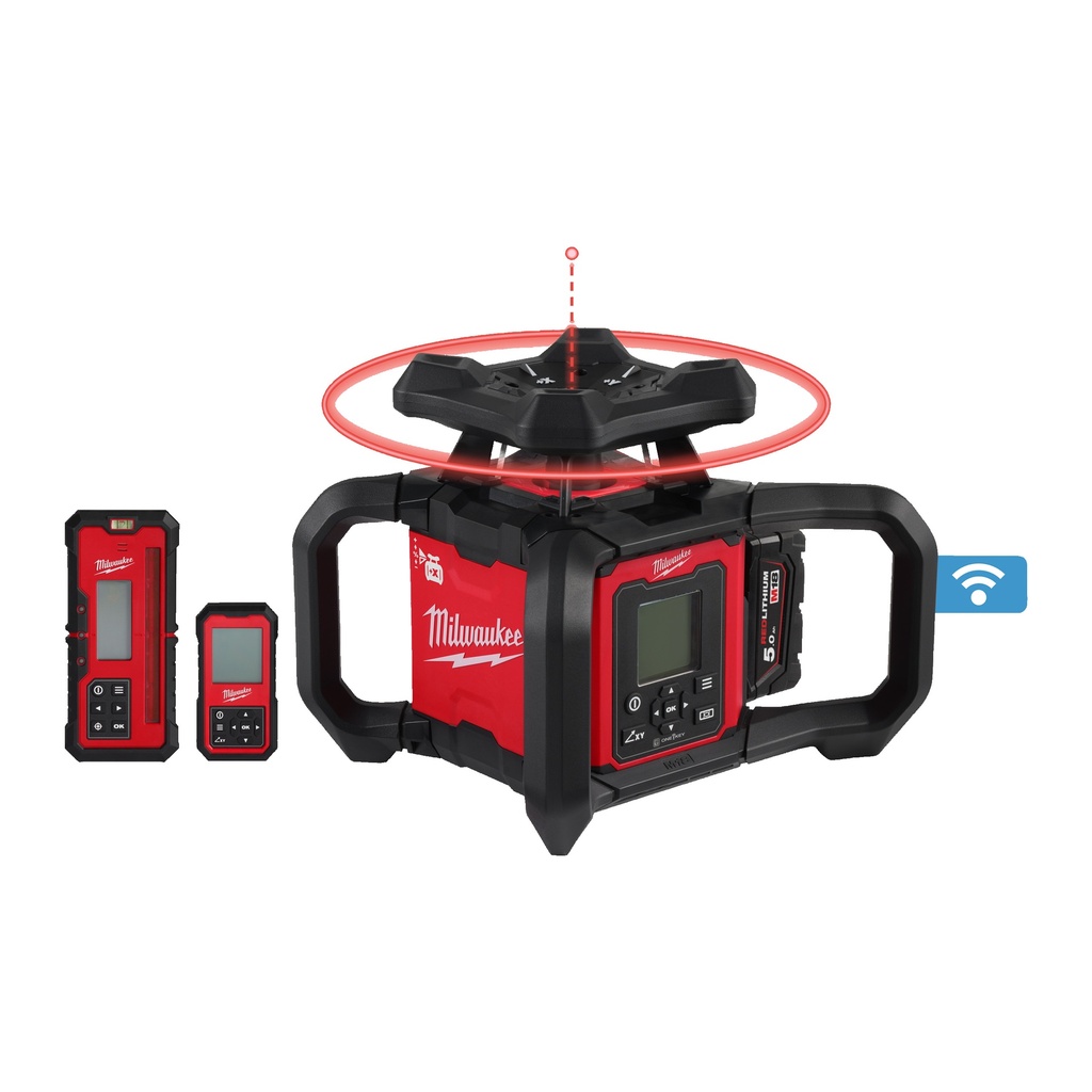 Laser Rotatif One-Key Rotatif Rouge Double Pente H/V 1200 M - M18 RLOHV1200-501C