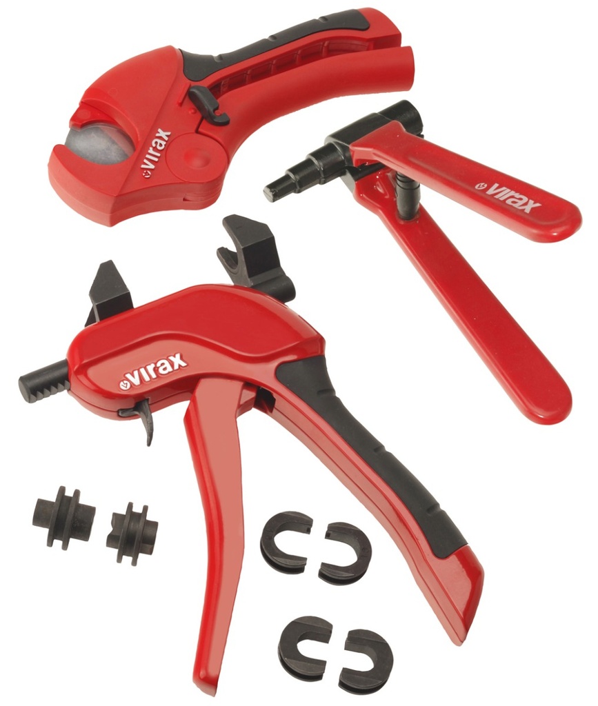 Mini sert axsiale + pince à expansion PER + coupe-tube PC32