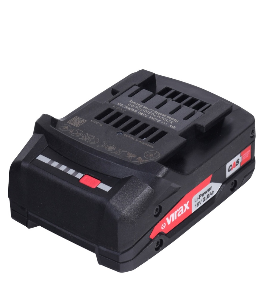 Batterie 18V 2,0Ah Li-Ion power CAS