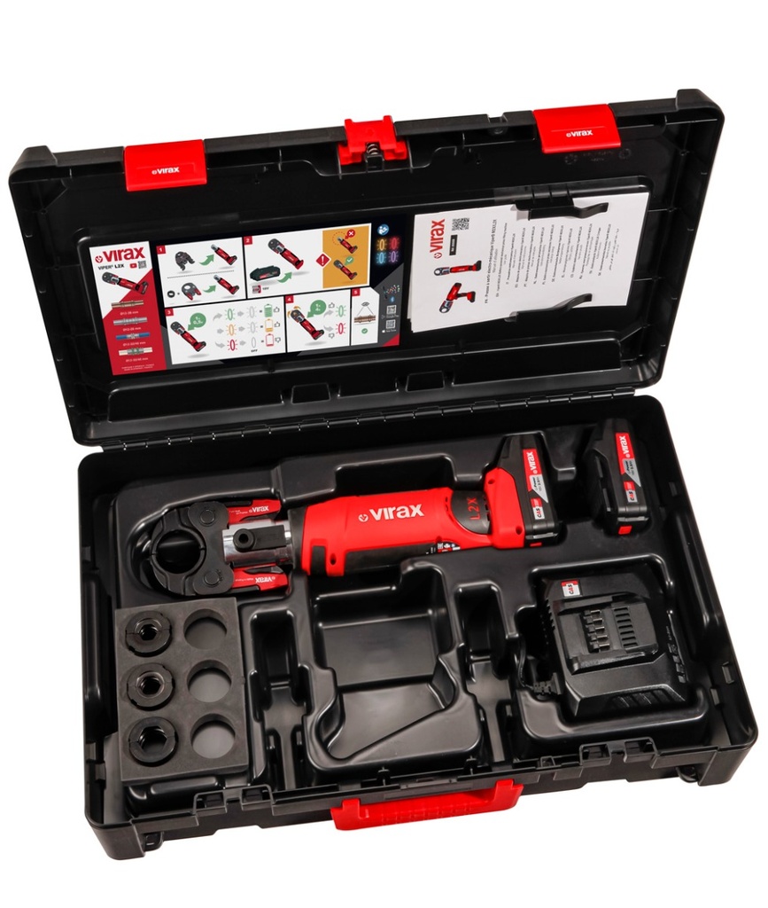 L2X pince-mère + inserts V 15-18-22-28 + 2 batteries