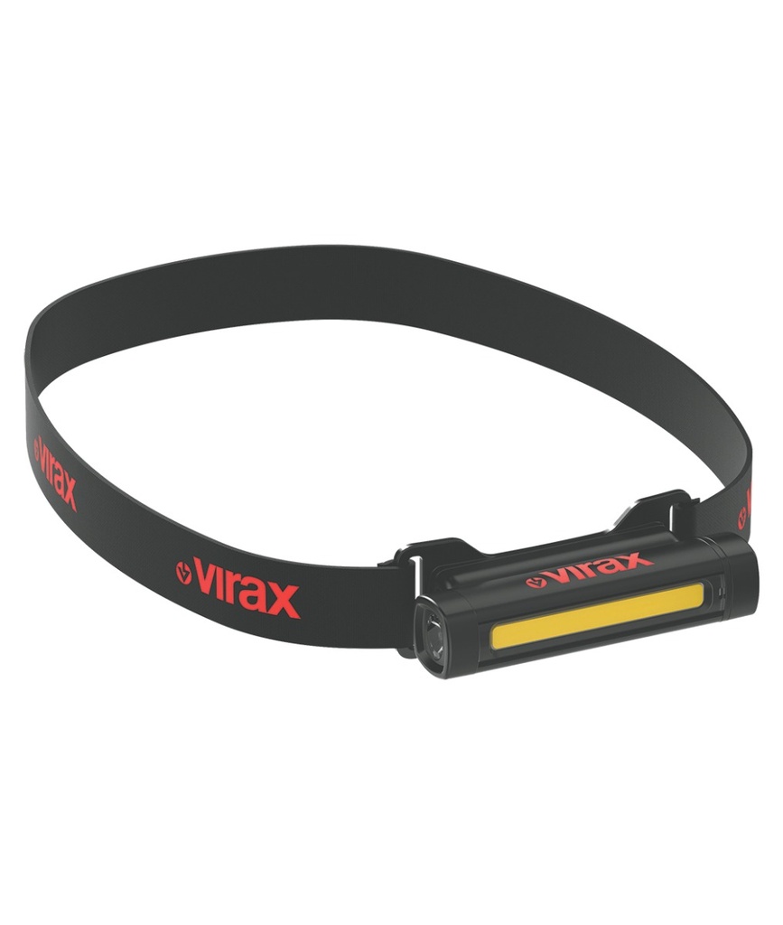 Lampe frontale amovible 150 lumens. Modulable, détachable et orientable. 