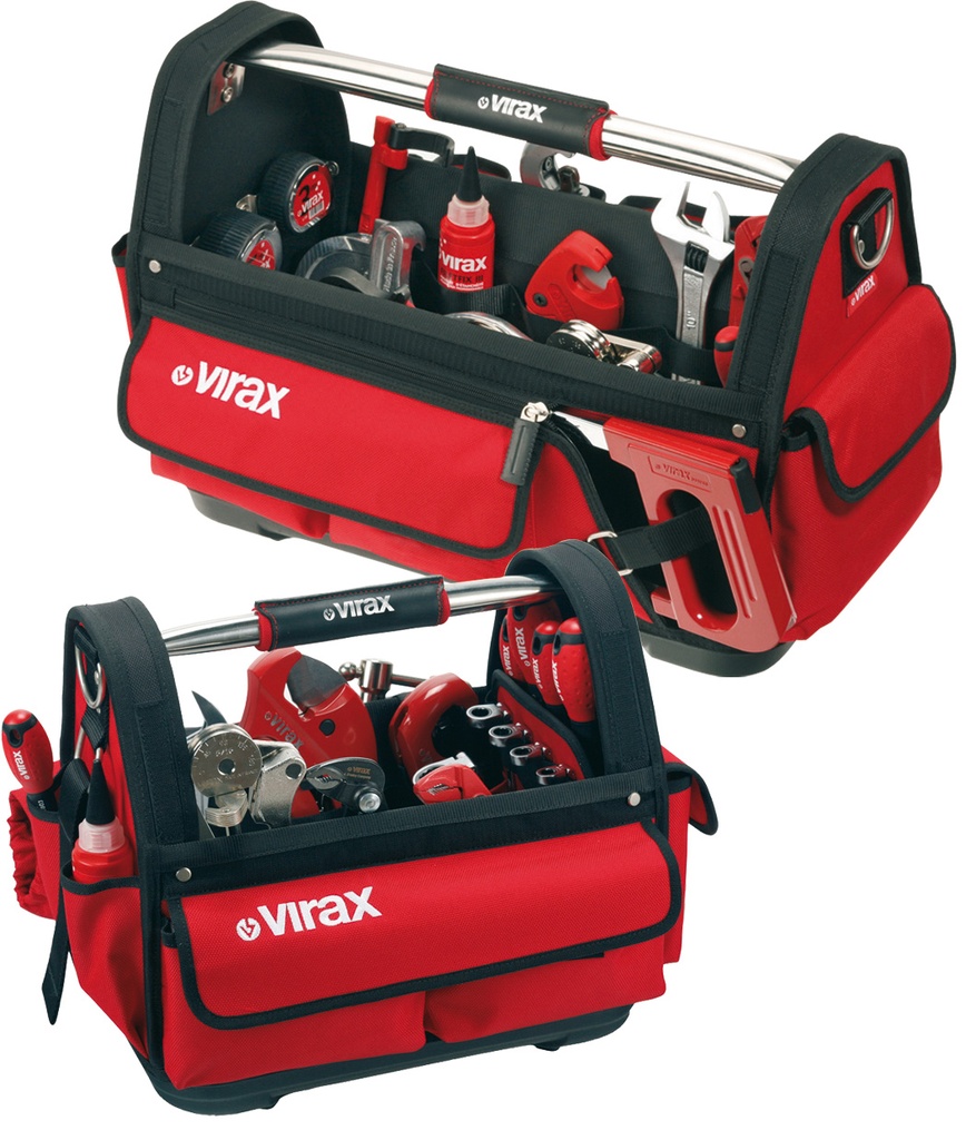 Sac-seau textile avec porte outils