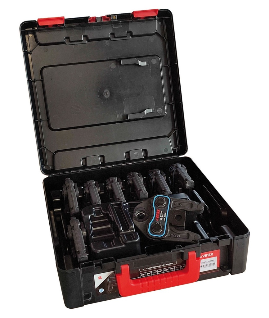 Coffret 8 pinces profil R 1/4-1.1/8"