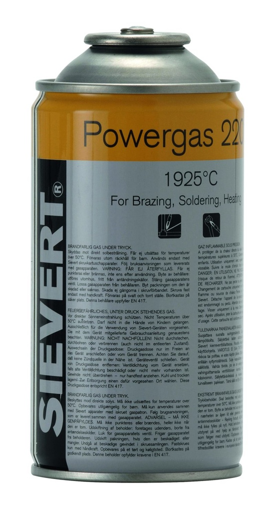 Cartouche powergas 1925° eu, 300ml