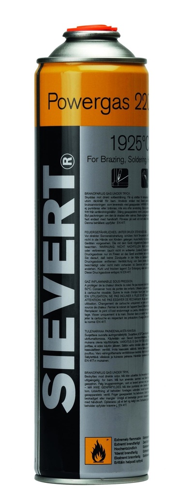 Cartouche powergas 1925° 600ml eu