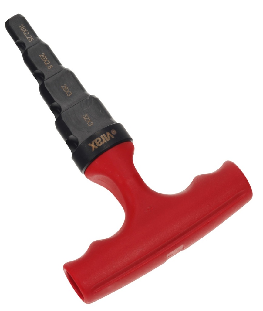 Calibreur 16x2,25- 20x2,5- 26x3- 32x3 mm