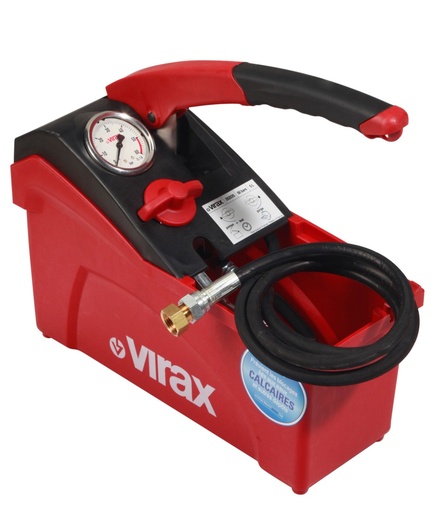 [VIRno_sign262035] Pompe épreuve manuelle compacte 50bar 5l