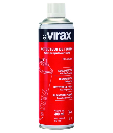 [VIRno_sign262630] Detecteur de fuites en aérosol