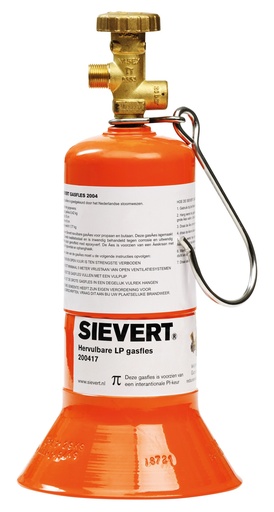 [VIRno_signSI200417] Bout. orange + pied 0,42 kg, pas rempli