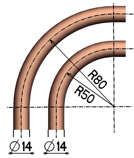 [VIRno_sign251837] Forme concentrique 16mm/r90 pour Eurostem®